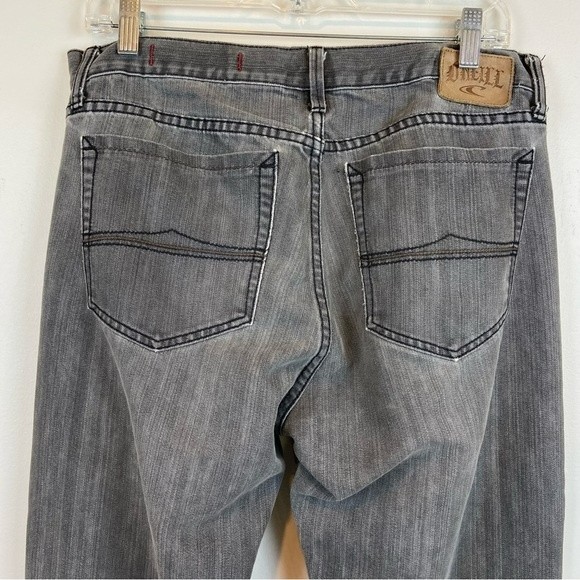 O’Neill Relaxed Fit 32 Waist Men’s Gray Jeans - Picture 5 of 14